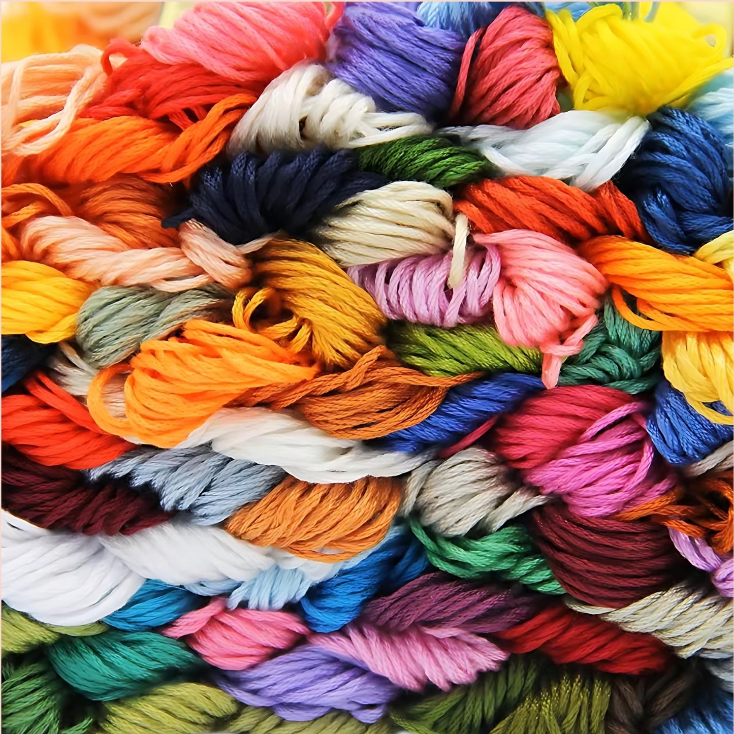 Multicolor Embroidery Thread Set