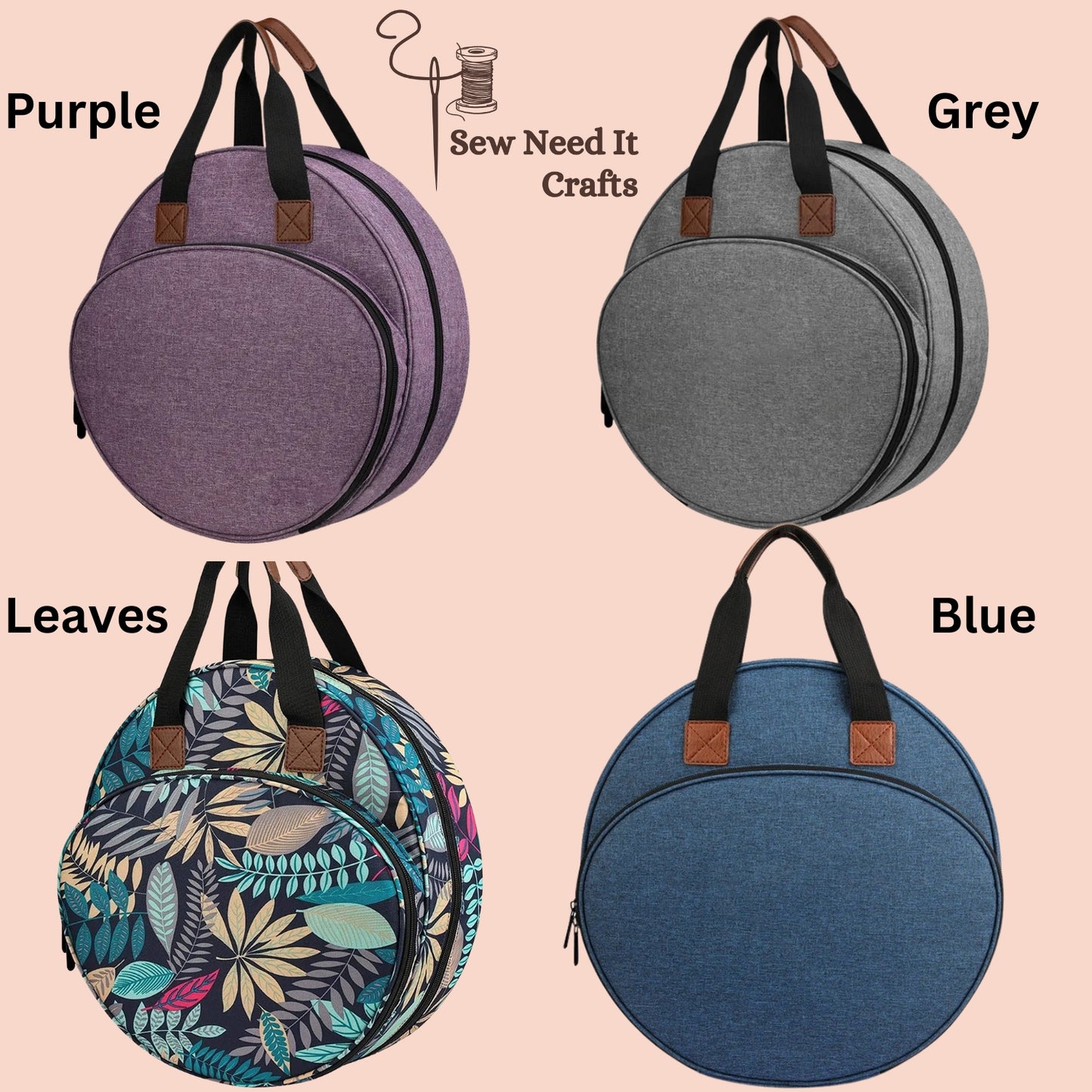 Embroidery & Craft Supplies Organizer Bag