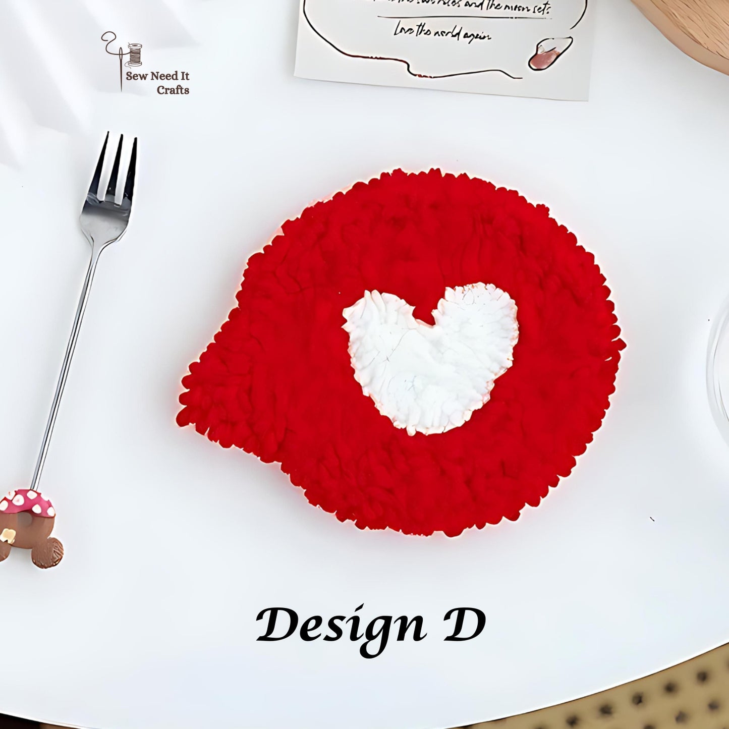Punch Nadel Tufted DIY Coaster Kit