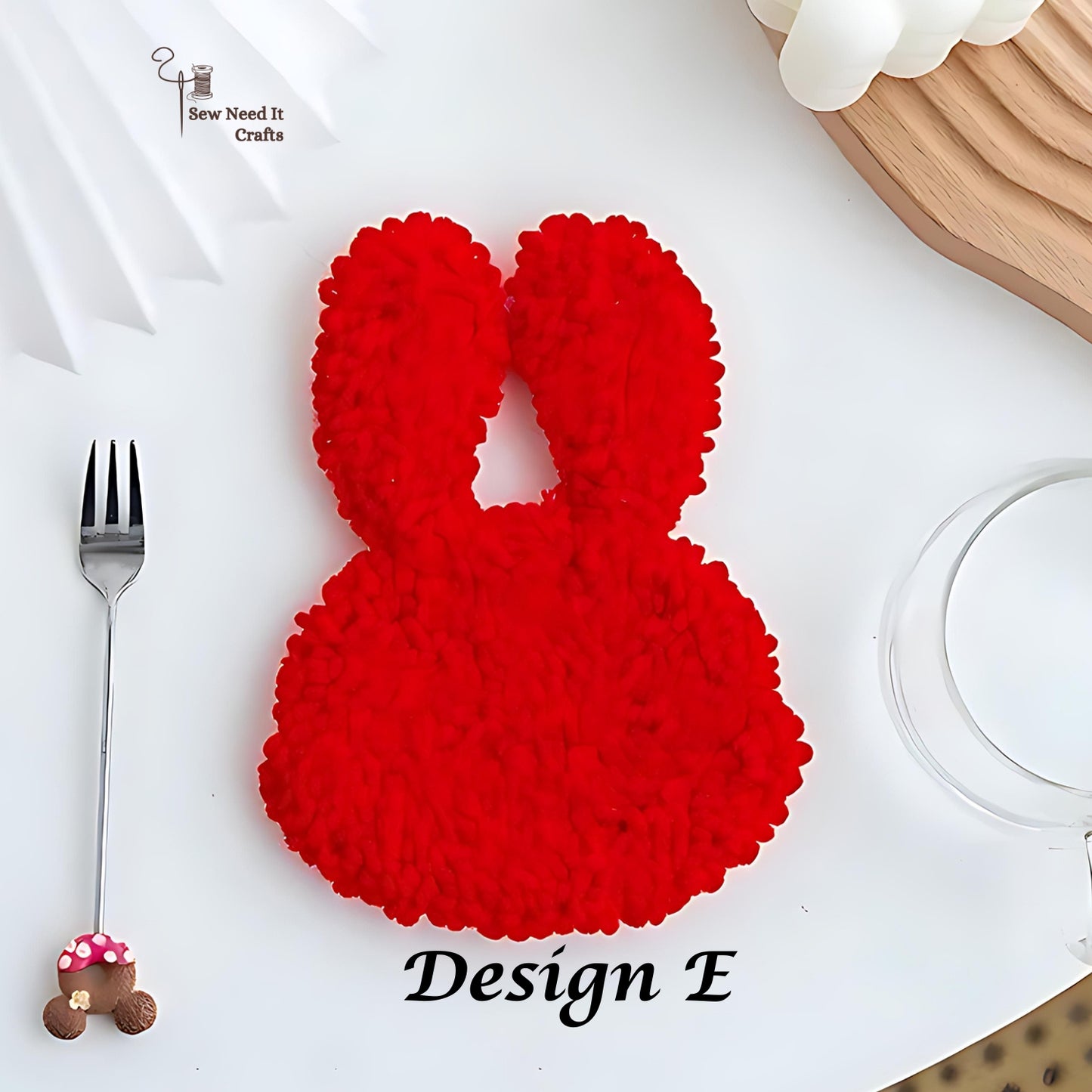 Punch Nadel Tufted DIY Coaster Kit