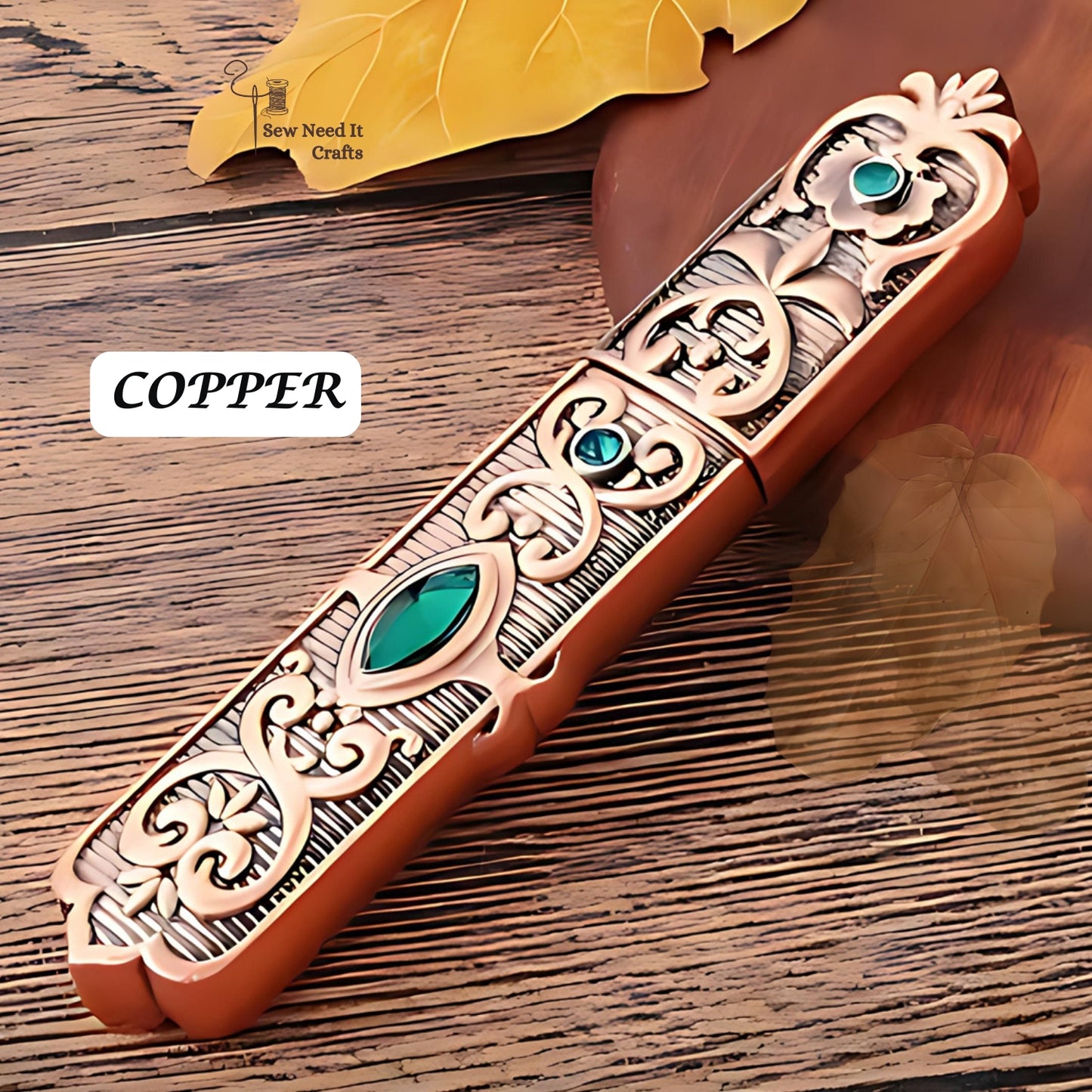 Vintage-Style Metal Needle Holders