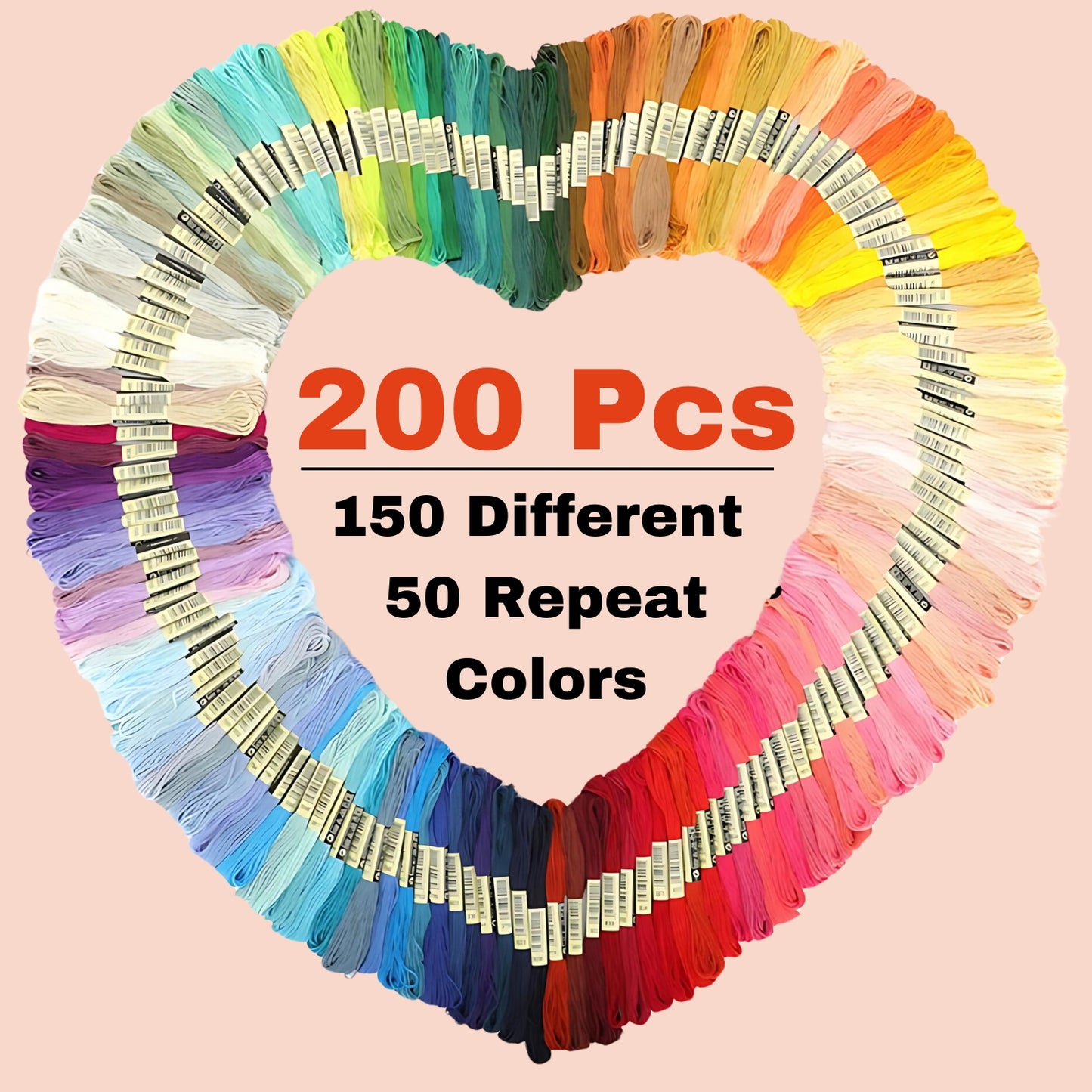 Multicolor Embroidery Thread Set