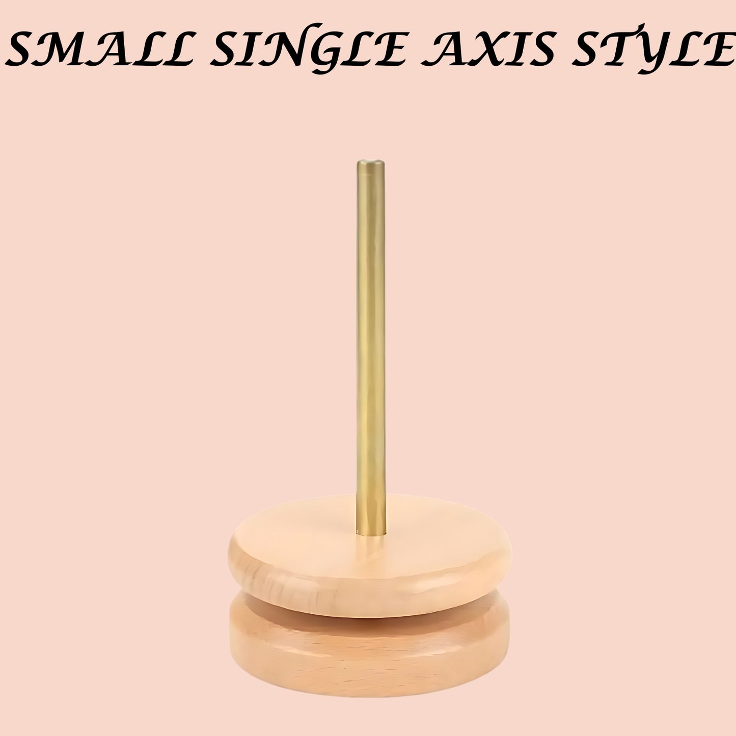 Portavasos de hilo de madera