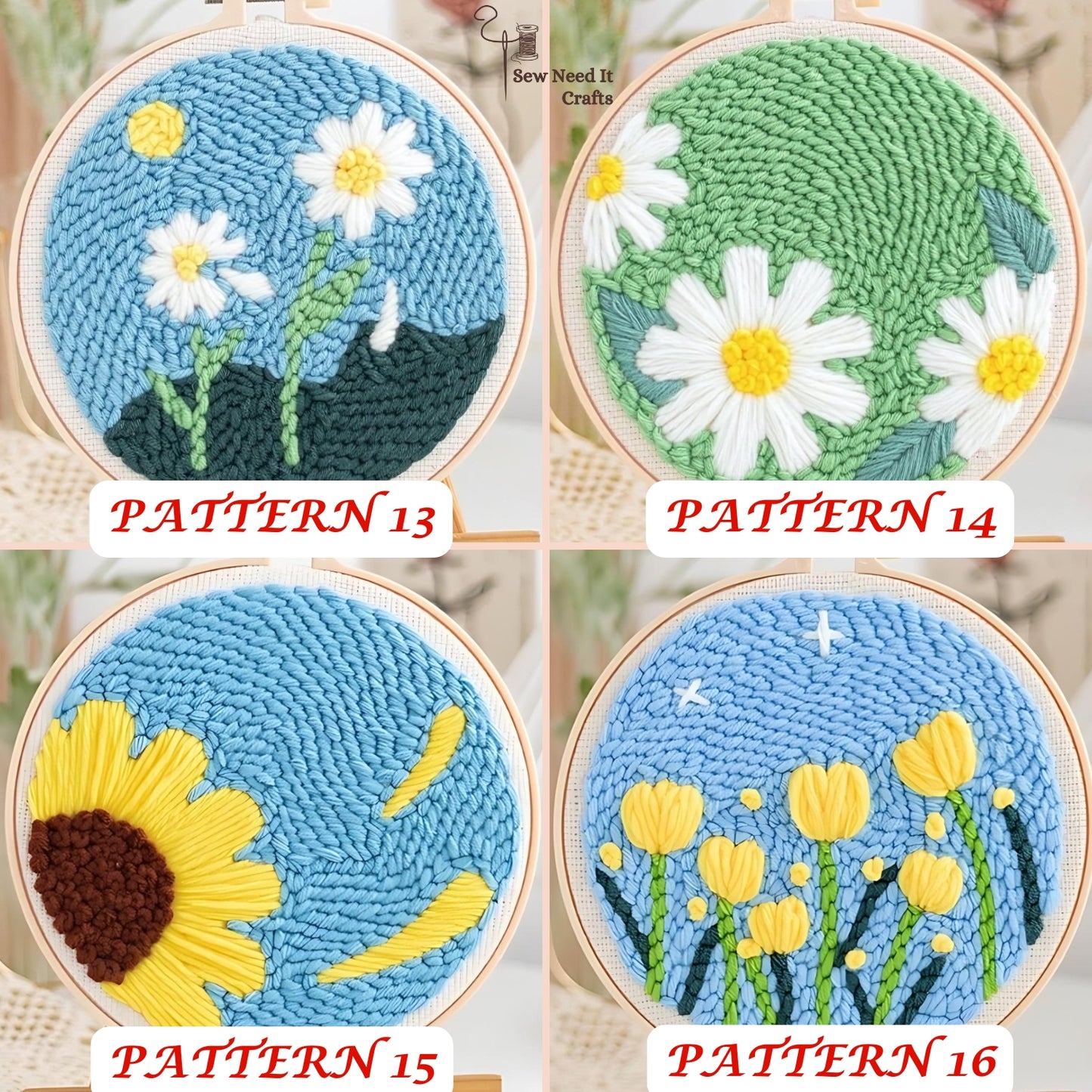 DIY Punch Needle Craft Set 1