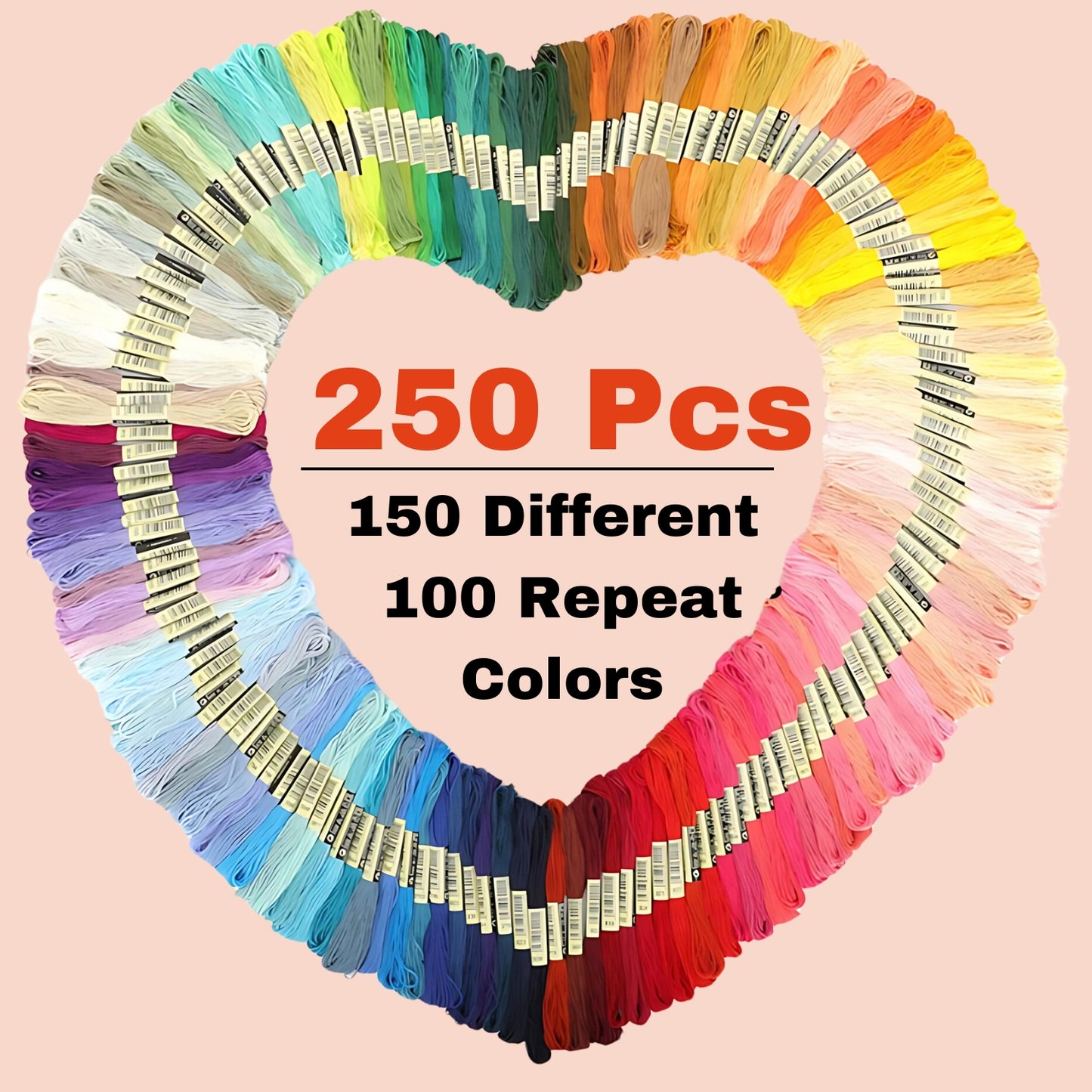 Multicolor Embroidery Thread Set