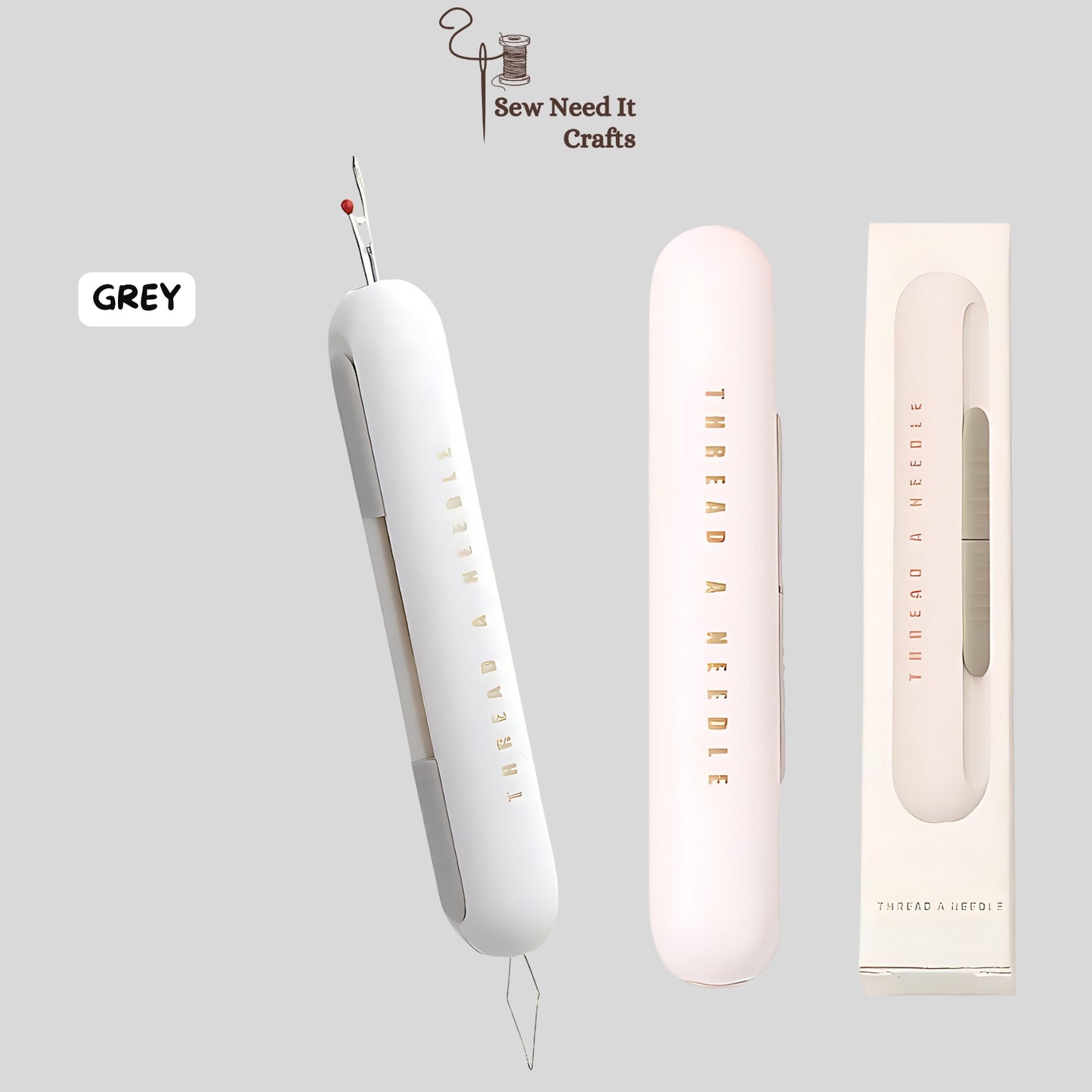 2-in-1 Easy To Needle Threader Minder and Use Seam Ripper