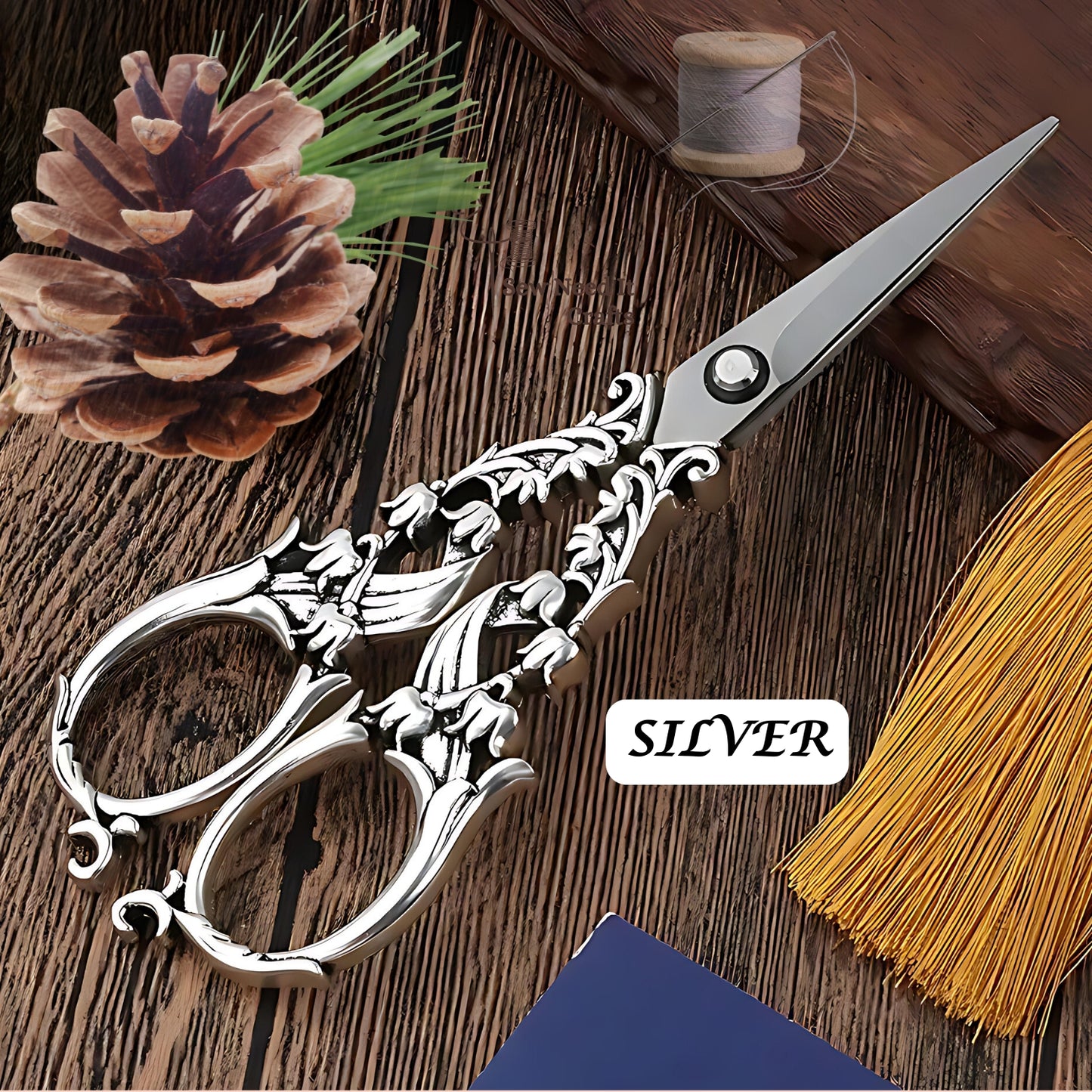 Tulip Garden Vintage Scissors