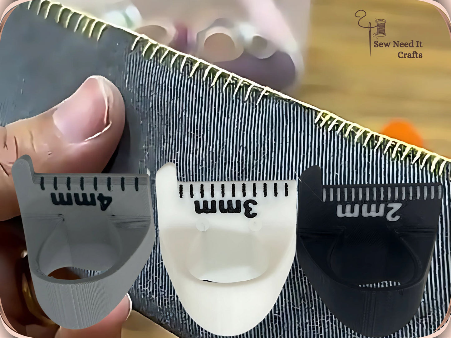 Sewing Stitch Spacing Guide 2mm 3mm 4mm