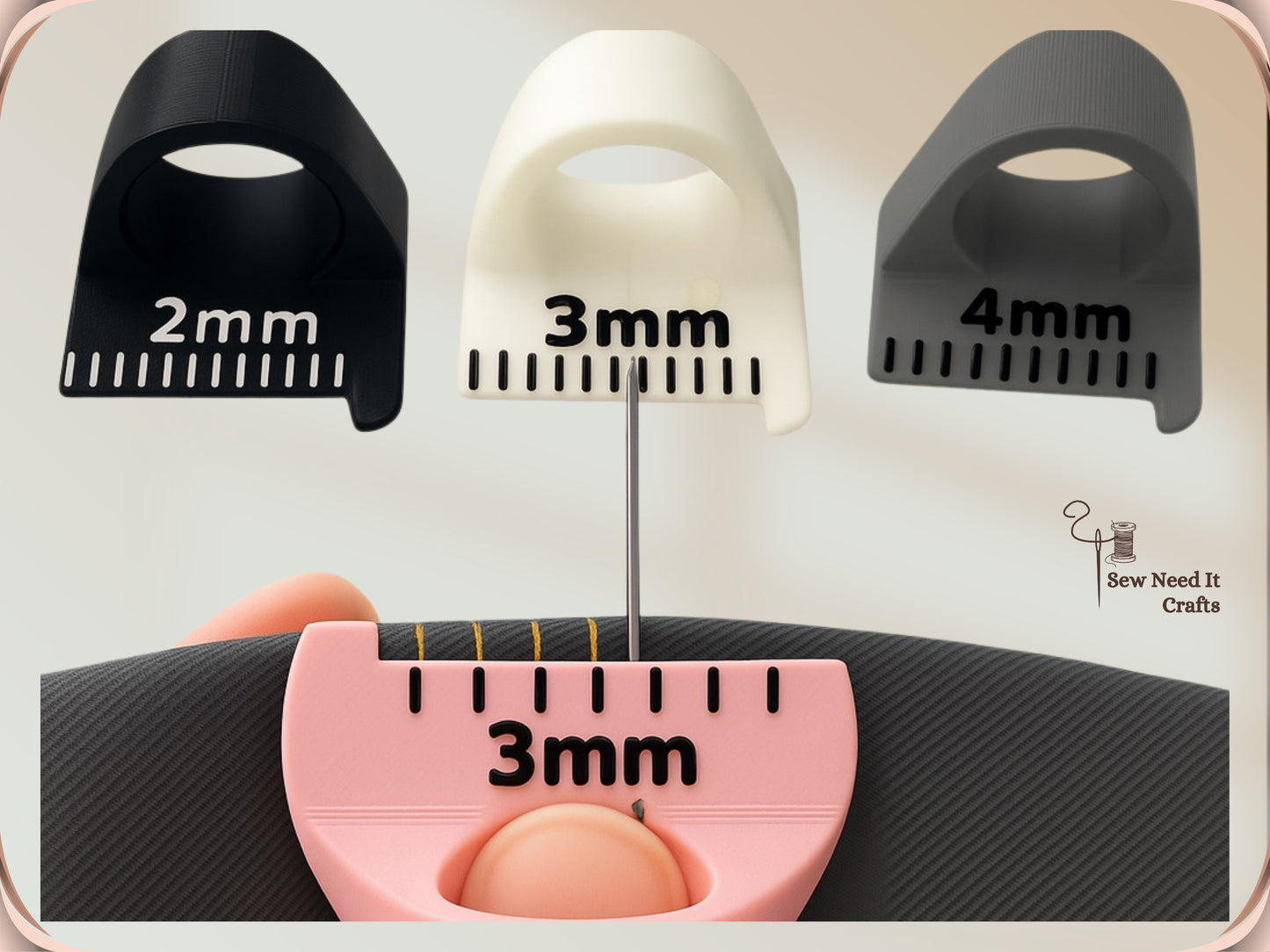 Sewing Stitch Spacing Guide 2mm 3mm 4mm