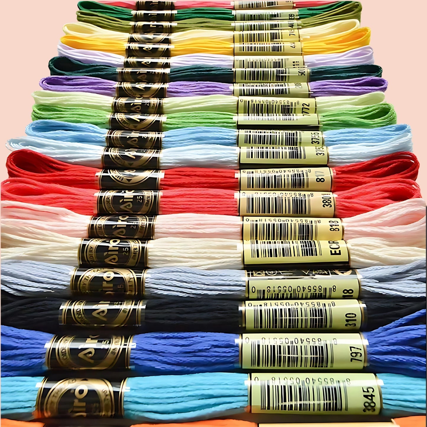 Multicolor Embroidery Thread Set