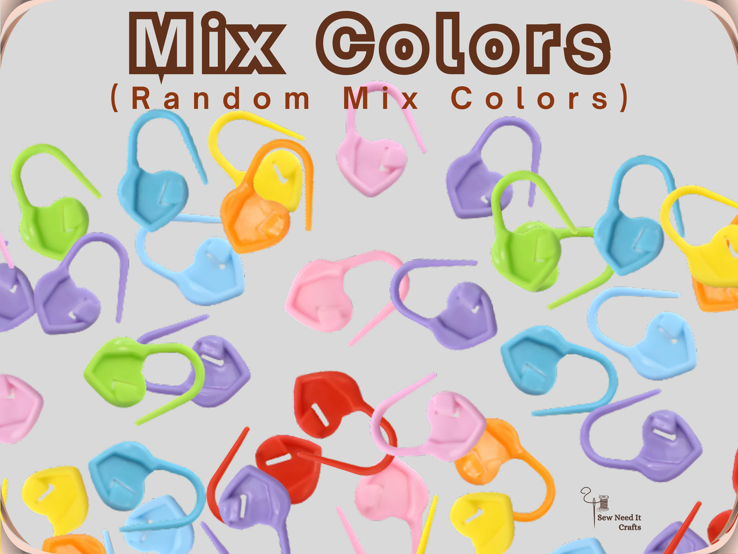 50/100/200 Pcs Stitch Markers, Knitting & Crochet Stitch Markers