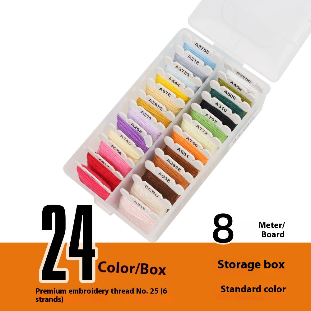 Embroidery Floss Bobbin Organizer Kit