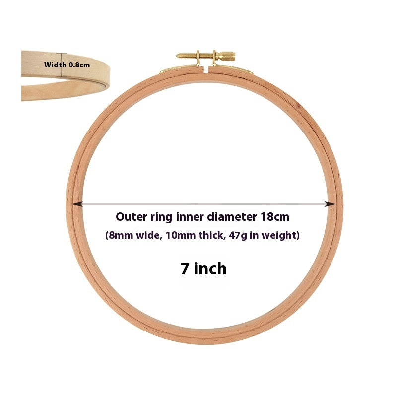 Beechwood Embroidery Hoops