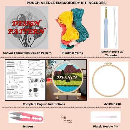Kit complet de l'aiguille de punch de bricolage 3