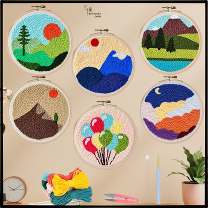 Kit complet de l'aiguille de punch de bricolage 2