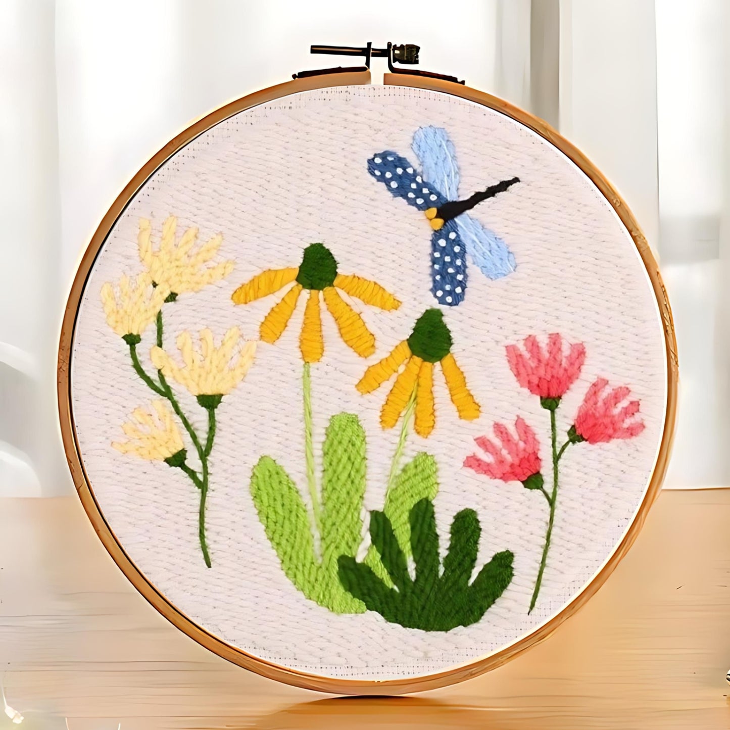 Vögel Schmetterling Punch Nadel DIY Anfänger Kits