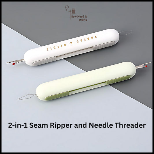 2-in-1 leicht zu nadel-threader minder und verwenden naht ripper