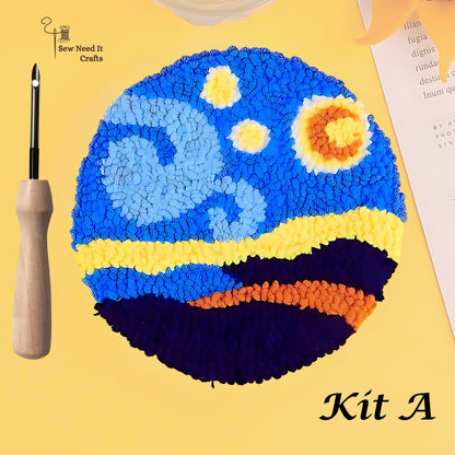 DIY Sunflower Kaffee Coaster Set