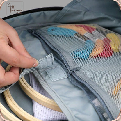 Embroidery & Craft Supplies Organizer Bag