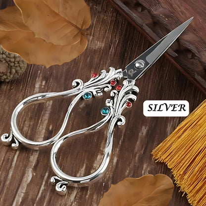 Antique Vintage Retro Phoenix Tail Scissors