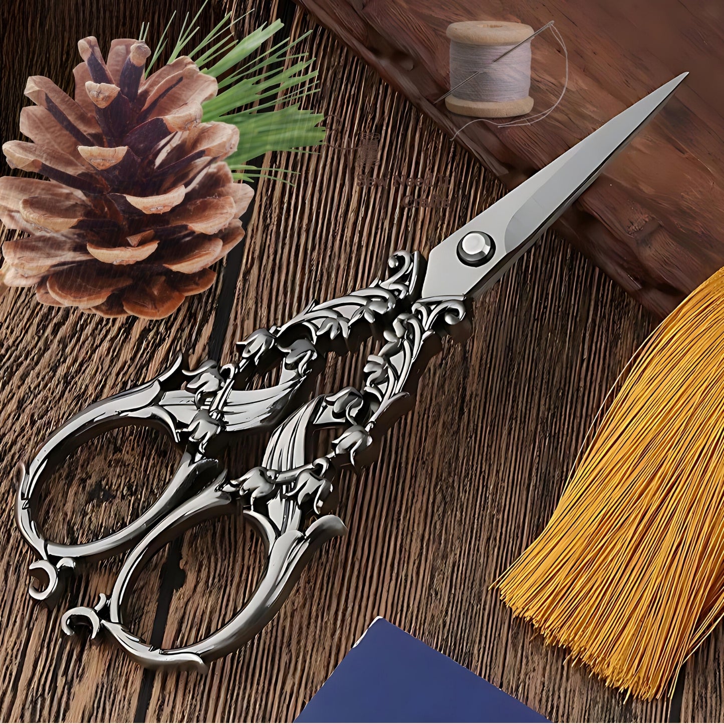 Tulip Garden Vintage Scissors