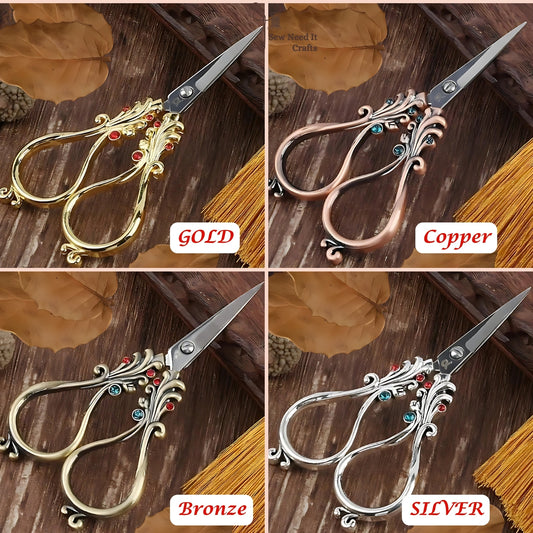 Ciseaux de queue Retro Phoenix vintage antique