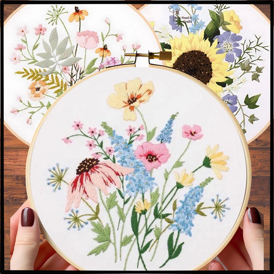 Blume DIY Stickerei Kit Set 5
