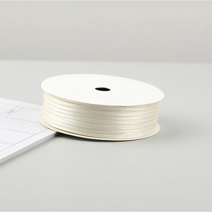 Thin Satin Ribbon 30 Meter 2mm (32 Yards 0.08”) Double Sided