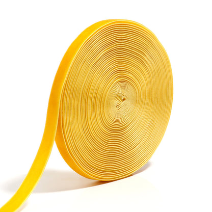 10 Meter 10mm Velvet Ribbons (10.9 Yard, 1cm/0.4"), Single Faced Finished Edge