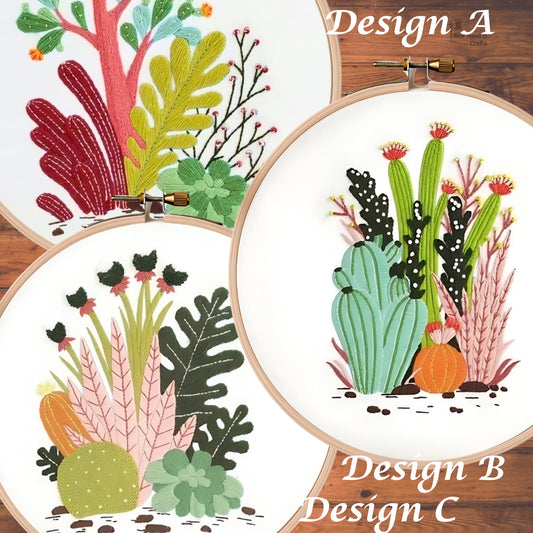 Pflanzen Sie DIY Modern Stickset Kit