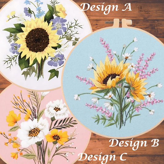 Blume DIY Stickerei Kit Set 6