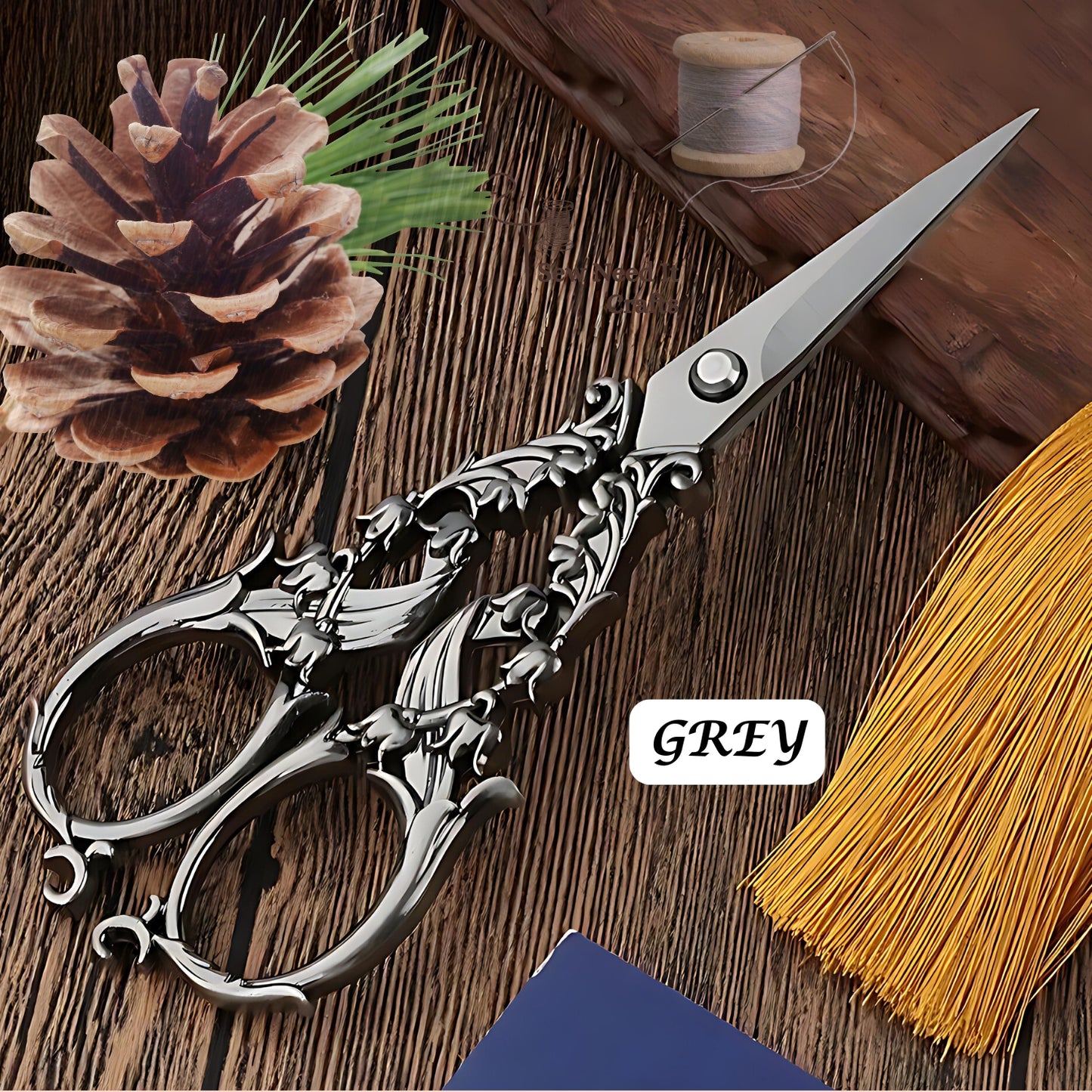 Tulip Garden Vintage Scissors