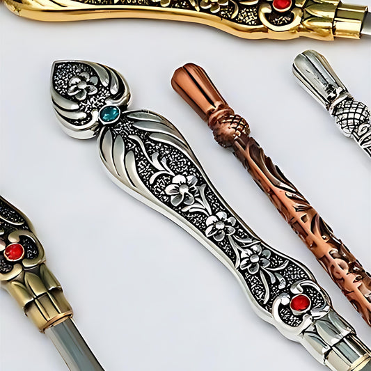 Élélégant Metal Gravé Antique Retro Seam Rippers
