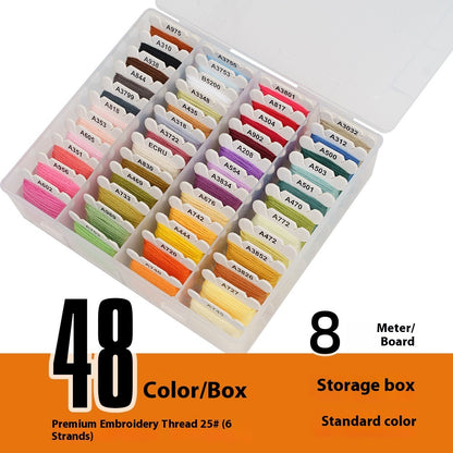 Embroidery Floss Bobbin Organizer Kit