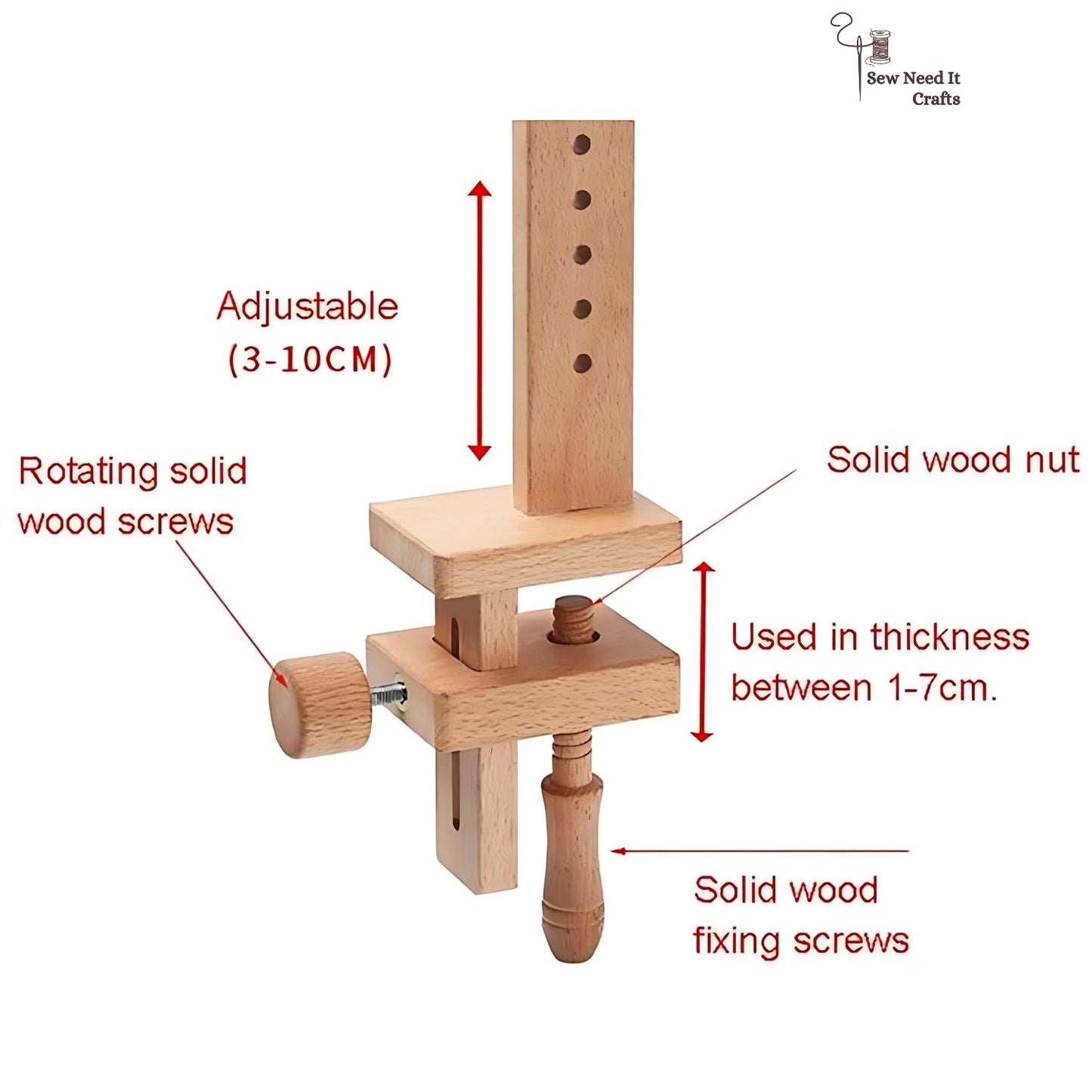 Beechwood-Klemmstickstand