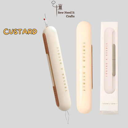 2-in-1 Easy To Needle Threader Minder and Use Seam Ripper