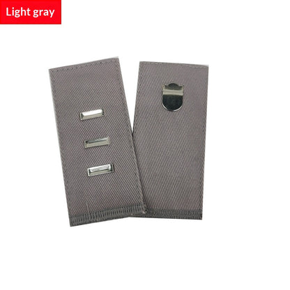 Light Gray hook and bar cotton waist extender, single piece