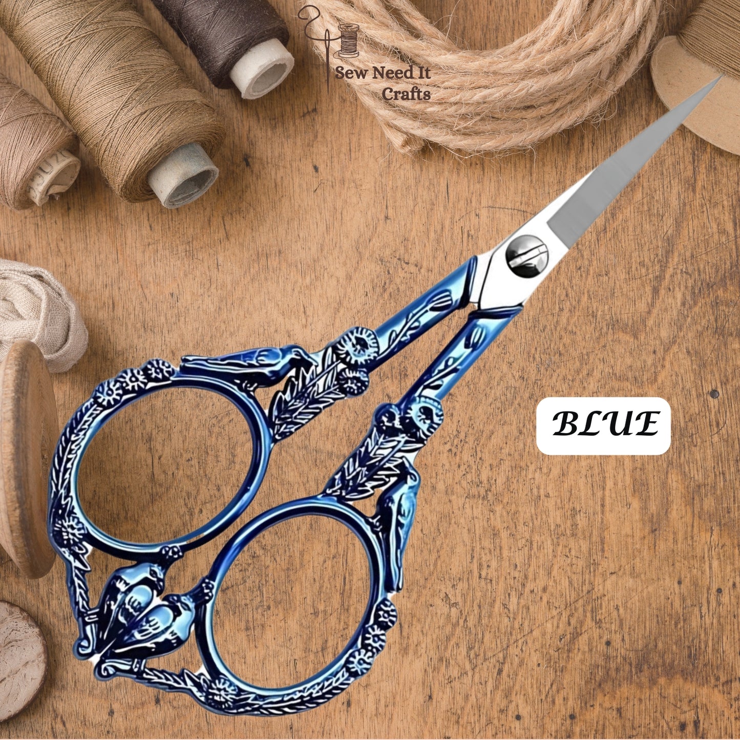 Feathered Friends Embroidery Scissors