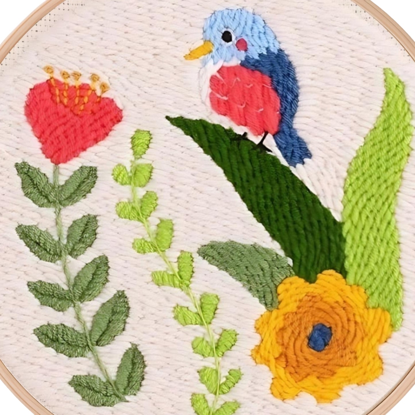 Vögel Schmetterling Punch Nadel DIY Anfänger Kits