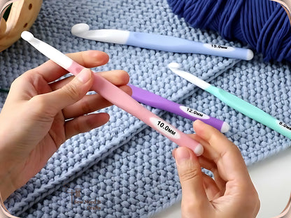 Large Crochet Hooks 6mm–20mm for Chunky Yarn