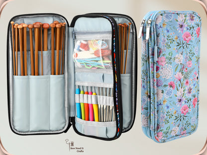 Knitting and Crochet Needles & Accessories Organizer and Storage Case