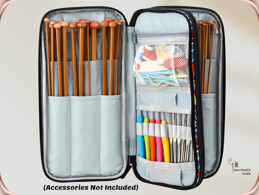 Knitting and Crochet Needles & Accessories Organizer and Storage Case