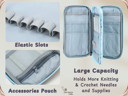 Knitting and Crochet Needles & Accessories Organizer and Storage Case