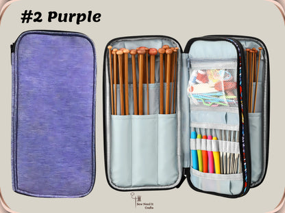 Knitting and Crochet Needles & Accessories Organizer and Storage Case