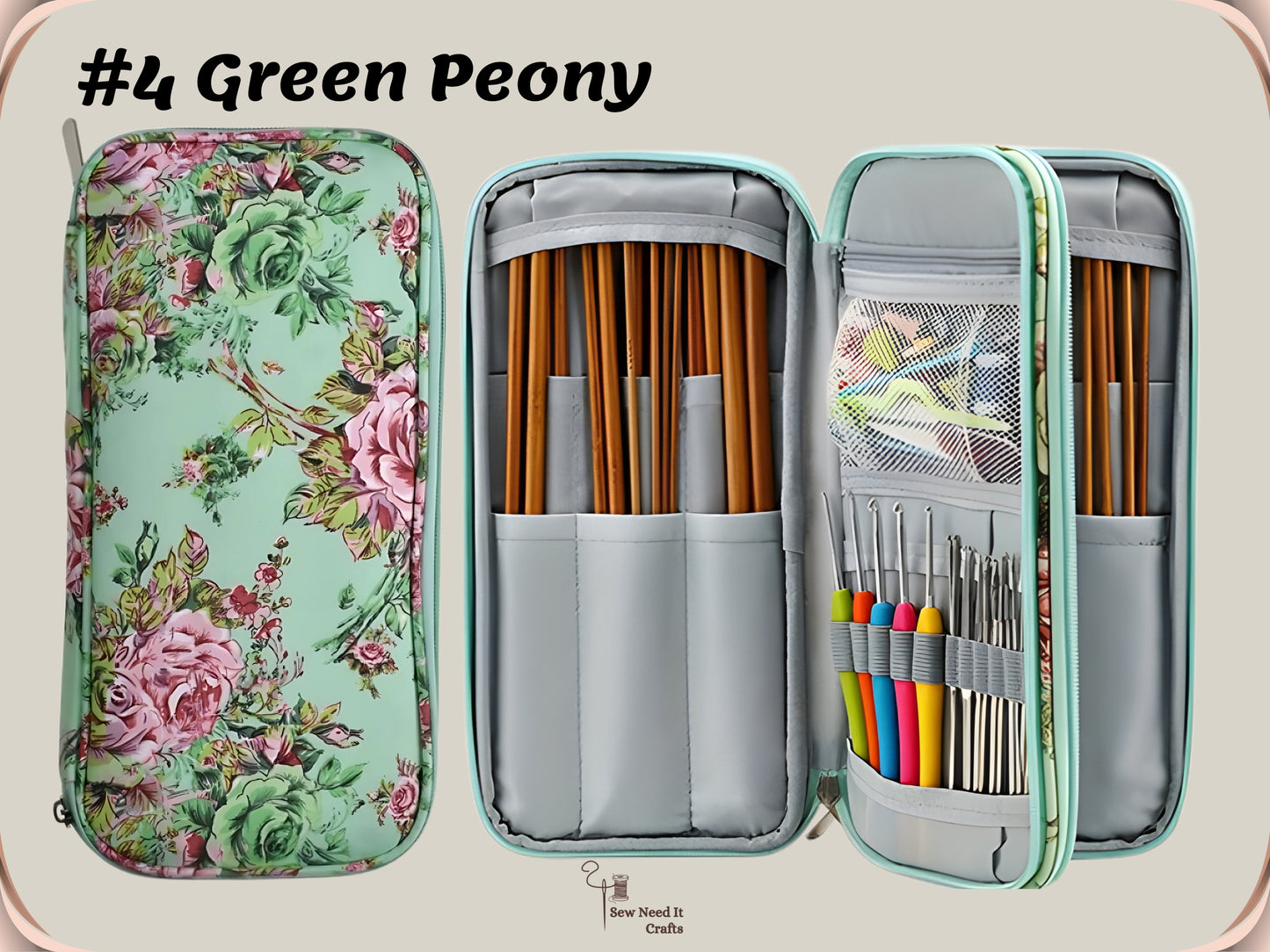 Knitting and Crochet Needles & Accessories Organizer and Storage Case