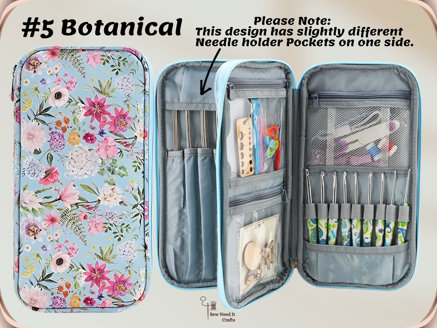 Knitting and Crochet Needles & Accessories Organizer and Storage Case