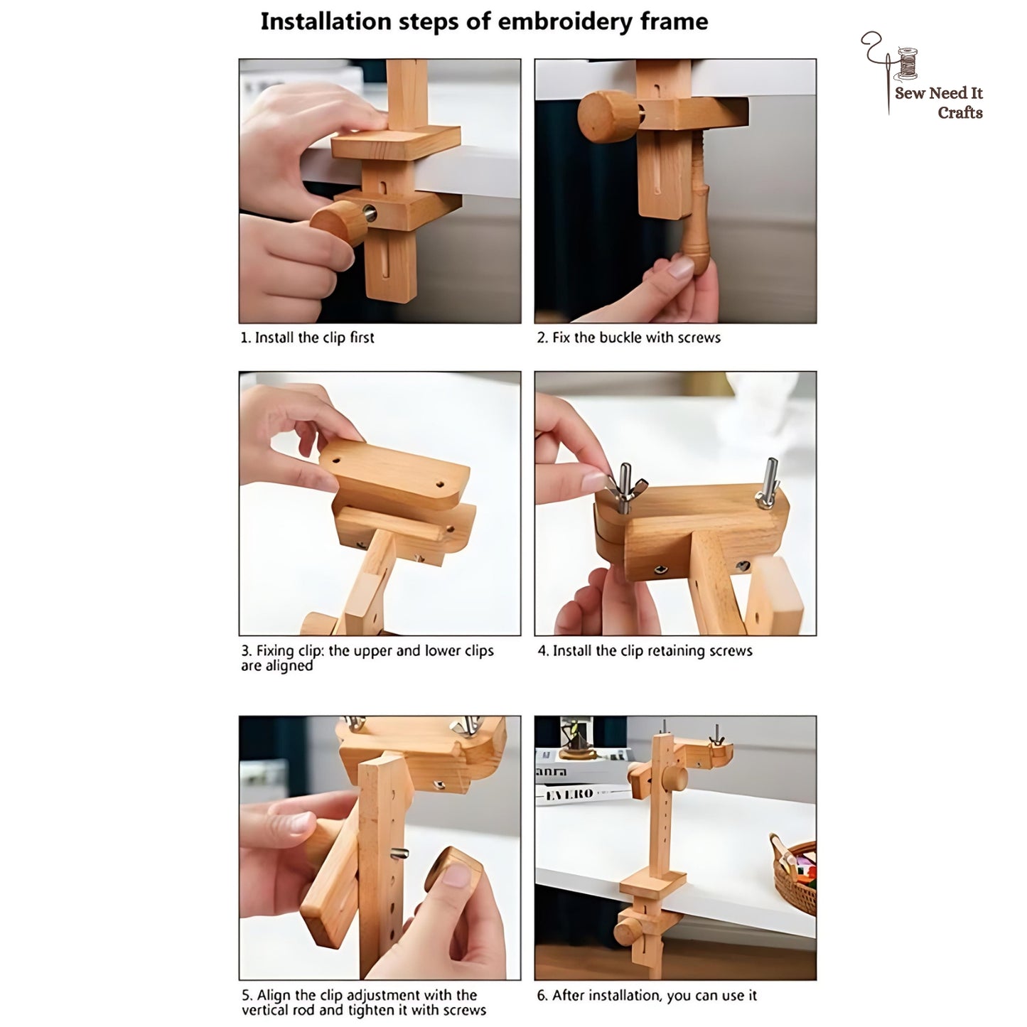Beechwood-Klemmstickstand