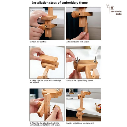 Beechwood-Klemmstickstand