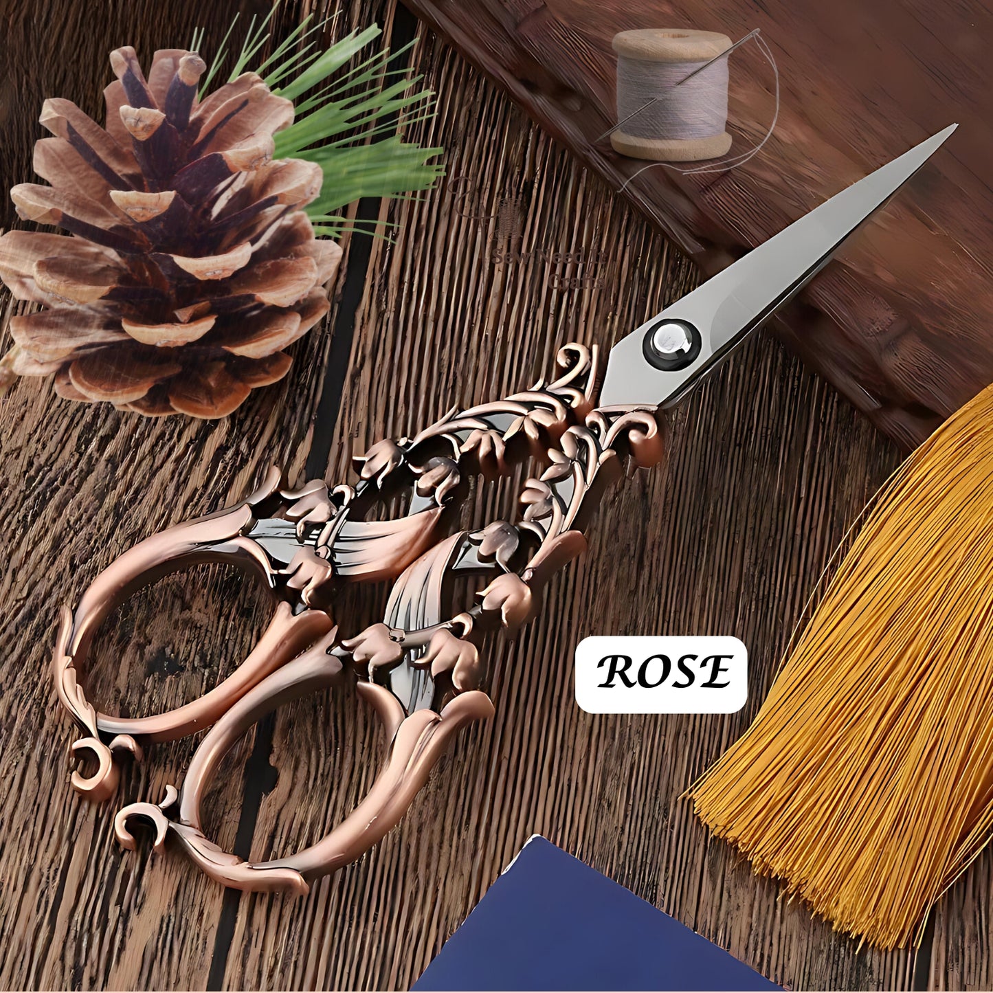 Tulip Garden Vintage Scissors