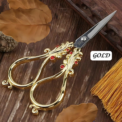 Antique Vintage Retro Phoenix Tail Scissors